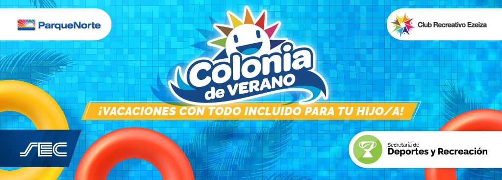 ¡Preparate para la colonia de vacaciones de verano 2025!