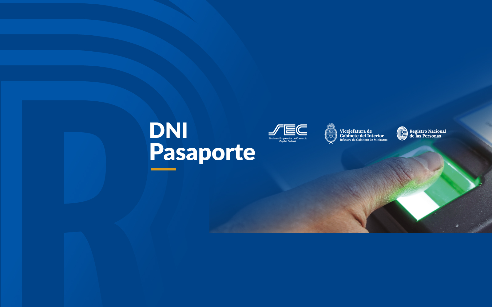 ¡Ahora podés gestionar turnos RENAPER para no afiliados/as!