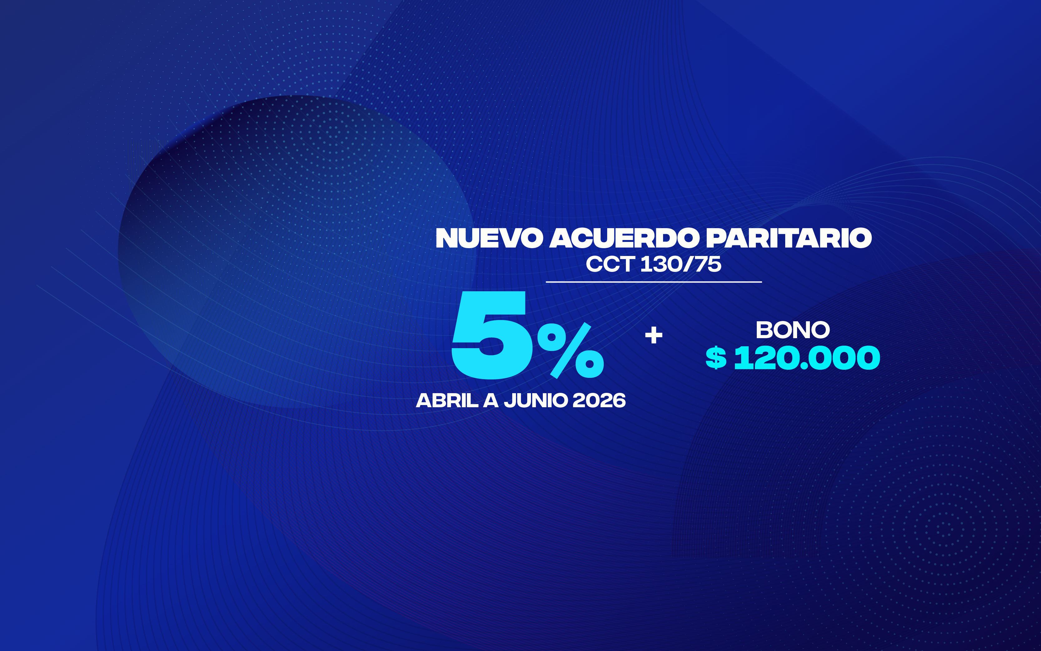 ¡Nuevo aumento paritario!